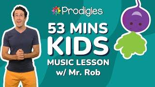 Learn Music, Singing & Rhythm - Mr. Rob Compilation for Kids - Solfege, Rhythm, Colors, Notes