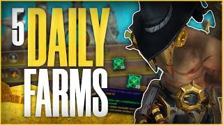 5 Daily Farms for QUICK and EASY Gold | Dragonflight Gold Farming