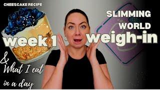 Week 1 Slimming World What I Eat in a Day & Weigh In Results