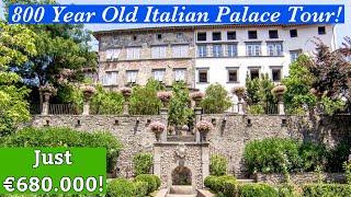 Tour Of A 5000 Sq Ft Incredible Tuscan Palace Near Lucca With A Spa & Cantina | BradsWorld.It