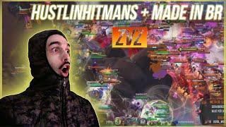 HustlinHitmans + Made in BR vs MONKE | Albion Online | ZvZ | A TOMAR LA MEMA 