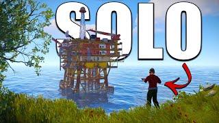 My BEST Solo Oilrig wipe in Rust..