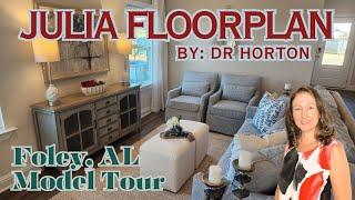  Tour the Julia Floor Plan by D.R. Horton | 3-Bed, 2-Bath Home in Foley, Alabama!