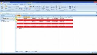 Microsoft Office Access Rich Text