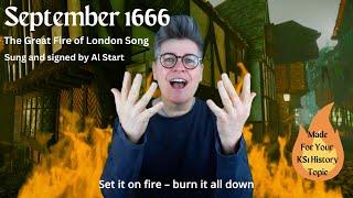 Great Fire of London Song | "September 1666" by Al Start | New Signing Video