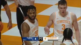 Florida at #6 Tennessee | 1-16-2024 | NCAA Men's Basketball | SEC Conference