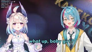 Kyo calls Enna “baby girl” for 15 minutes |【 NIJISANJI EN 】| #KyoKaneko #ILUNA