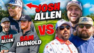 NFL QB'S CHALLENGED US TO A MATCH! (Josh Allen, Sam Darnold, Kyle Allen)