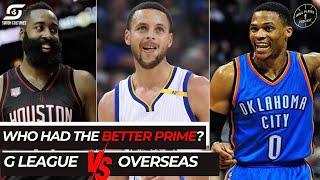 Is Steph A Scorer or A Shooter? Who Had The Better Prime Harden, Russ, DWade? G-League vs Overseas