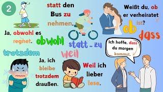 #02 Mastering German Conjunctions: Improve Your German Speaking Today!