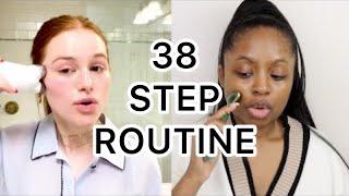 I FOLLOWED MADELAINE PETSCH 38-STEP BEAUTY ROUTINE