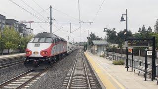 Caltrain Gallery Car 4009 Cab Ride on Train 107 (San Jose to San Francisco) 7/10/24