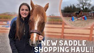 NEW SADDLE SHOPPING HAUL!!