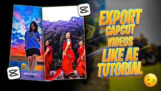 HOW TO ENHANCE CAPCUT VIDEO QUALITY LIKE AFTER EFFECTS USING ANDROID | REELS EDITING | CAPCUT EDIT