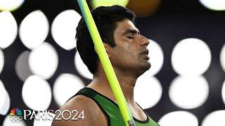 Arshad Nadeem's javelin catapults Pakistan to Olympic gold medal | Paris Olympics | NBC Sports