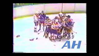 NHL Dec. 26, 1980 Washington Capitals v New York Rangers (R) Mike Palmateer v Eddie Johnstone