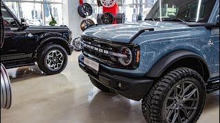 브롱코 휠 튜닝 프로그램 | 보센코리아 에서 확실한 변화를 선사 해 드립니다 !! Ford Bronco VOSSEN HF6-4 22inch
