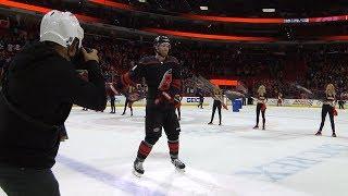 Dougie Hamilton does the floss