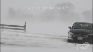 03-05-2025 Hazleton, IA - Blizzard in Iowa