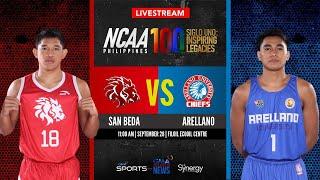 San Beda vs Arellano (Men’s Basketball) | NCAA Season 100 - Replay