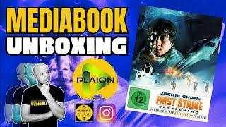 FIRST STRIKE 警察故事4之簡單任務 - Plaion German Mediabook Blu-ray Unboxing & Review