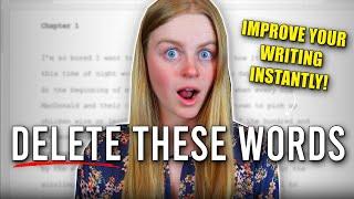 FILTER WORDS: How To Easily Improve Your Writing