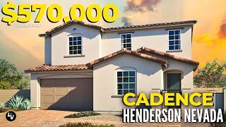 INSIDE HENDERSON NV's New Homes For Sale In Cadence With Luxury Upgrades PLUS Options For 6 Bedrooms