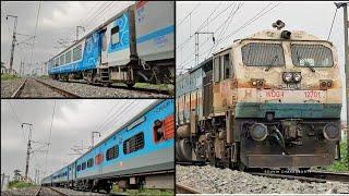 15777 NJP ~ ALIPURDUAR VISTADOME TOURIST EXPRESS Departing NJP With WDG4 || INDIAN RAILWAYS