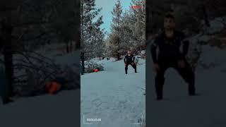 cricket in snow#catch #snow || #fly