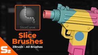 Slice Brushes: ZBrush All Brushes