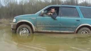 Russian offroad Ford trucks