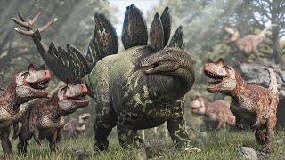 An Intimidating Foe - Life of a Stegosaurus | Path Of Titans