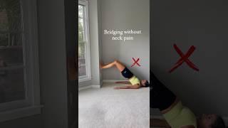 Wall Pilates without neck pain! #wallpilates #pilatesworkout #pilates