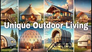 Glamping Tents, Yurts, Domes and Wagons for a Luxe Outdoor Experience