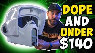 Hasbro Star Wars Black Series Scout Trooper Helmet Unboxing!