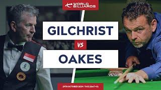 Peter Gilchrist v Mel Oakes | Group Stages | 2024 World Billiards Championship