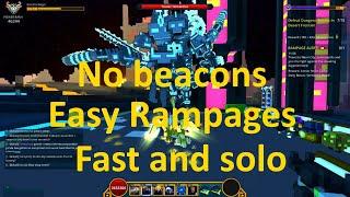 Trove easy fast rampage guide solo (no beacons) Updated
