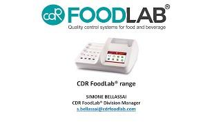 Food Industry: CDR FoodLab® analysis system for quality control in the