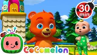 Hickory Dickory Dock | CoComelon Animal Time | Moonbug Kids - Farm Animals