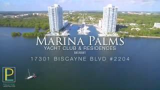 Modern Waterfront Miami Real Estate | MARINA PALMS 2204 | Prestige Lifestyle Co.