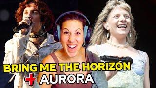 Therapist Reacts to Bring Me the Horizon & Aurora - liMOusIne (Live) #reaction @BringMeTheHorizon