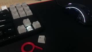 Hexgears GK707 Mod Review and Typing