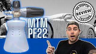 MTM PF22 Foam Cannon Review | Best Foam Cannon for Car Detailing | Car Wash Tips and Tricks