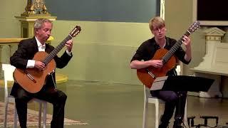 F.Sor L’Encouragement Op.34 Johan and Göran Söllscher guitar duo