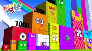 Numberblocks Step Squad 4096 vs 30,000 - Count to 30,000 Song - Learn to Count Big Numbers!