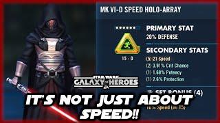 SWGOH Mods - Speed Is Important!  But It's Not Everything...