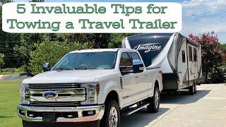 5 Invaluable Tips for Towing a Travel Trailer // I Wish I Knew These Tips Early On