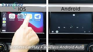 Exploter ApplePie Mini CarPlay Andriod AI Box+APPS+YouTube+Wireless CarPlay+Wireless Android auto