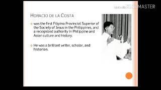 Horacio De la Costa and Andres Bonifacio as Literary Writer
