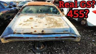 Did someone scrap a true GS? 1970 Buick Skylark Junkyard Find